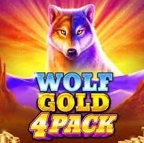 Wolf Gold slot met wolf voor volle maan en jackpot symbolen